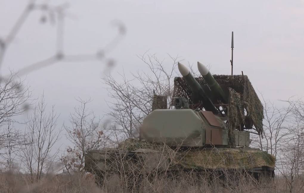 Veículo militar russo com mísseis, usado para derrubar um Su-27 ucraniano.