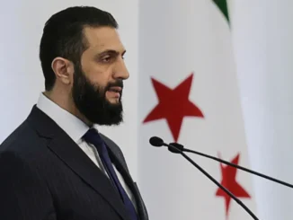 Presidente interino da Síria, Ahmed al-Sharaa
