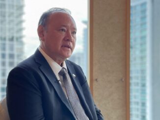 Gilberto Teodoro Jr., secretário de Defesa das Filipinas, durante entrevista à Reuters em Singapura, 31 de maio de 2025.