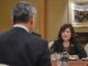 Choe Son Hui, vice-ministra das Relações Exteriores da Coreia do Norte, durante reunião diplomática com representantes dos EUA em Cingapura.