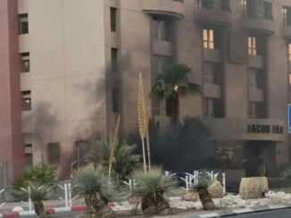 Drone militar genérico representando ataque Houthi em Eilat, Israel, setembro de 2025.