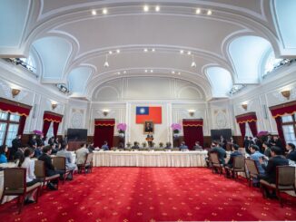 Presidente Lai Ching-te anuncia a aceleração do sistema de defesa aérea T-Dome em Taiwan, 10 de outubro de 2025.