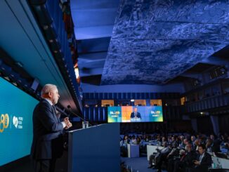 Presidente Lula durante discurso na abertura do Fórum Mundial da Alimentação, em Roma, destacando a importância da soberania alimentar.