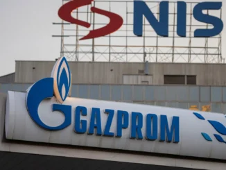 Refinaria de petróleo da NIS em Novi Sad, Sérvia, após a saída de investidores russos devido às sanções dos Estados Unidos.