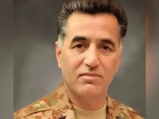 Ex-chefe da ISI, Faiz Hameed, em imagem divulgada pelo ISPR.